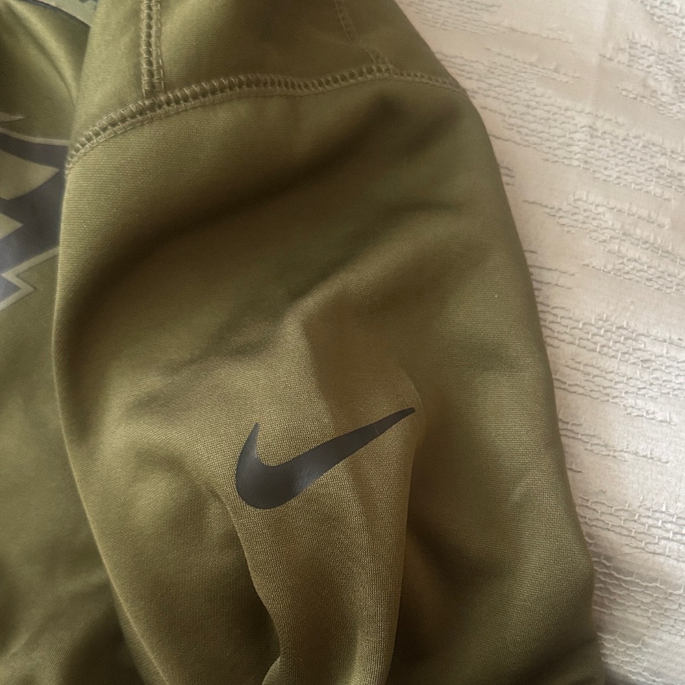 NFL Philadelphia Eagles Military Green Hoodie - Picture 4 of 4